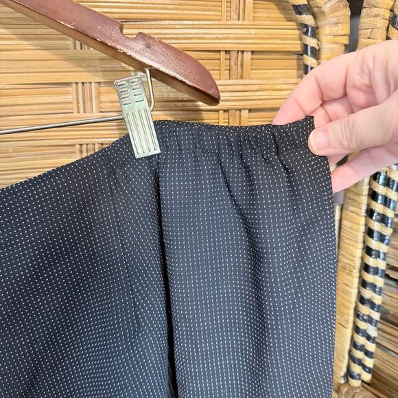 Talbots Polka Dot Pantsuit Blazer 22W Pant 24W Made USA Italian Fabric plus size - Picture 11 of 15